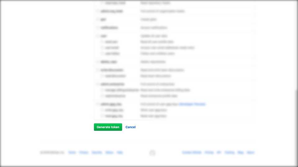 Tela do GitHub com ênfase no passo acima
